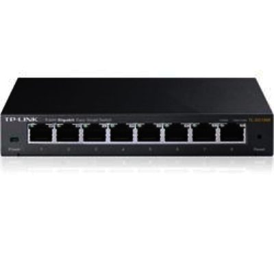 TP LINK TL-SG108E 8-Port Gigabit Easy Smart Switch TP LINK TL-SG108E 8-Port Gigabit Easy Smart Switch